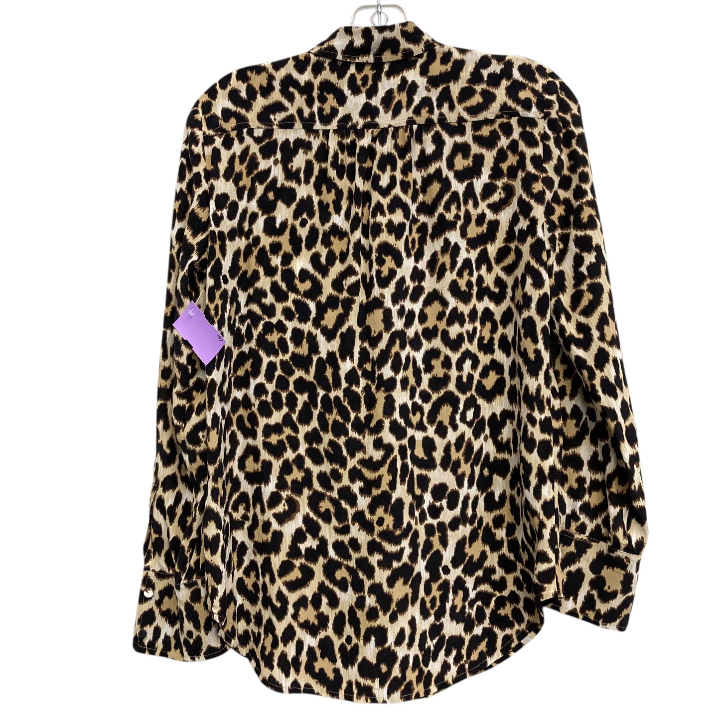 Top Ls By J. Crew In Animal Print, Size:Xs