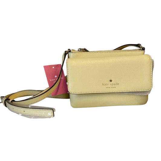 Handbag Designer By Kate Spade In Yellow, Size:Small