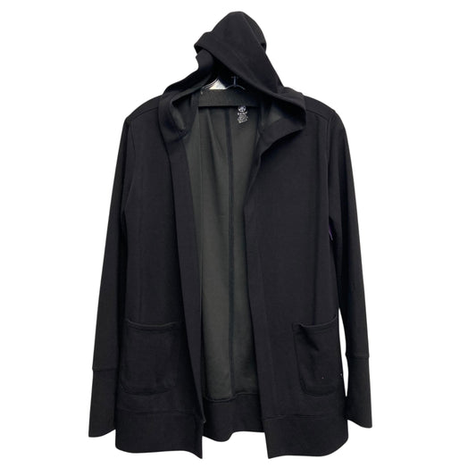 Athletic Jacket By Gaiam In Black, Size:Xs