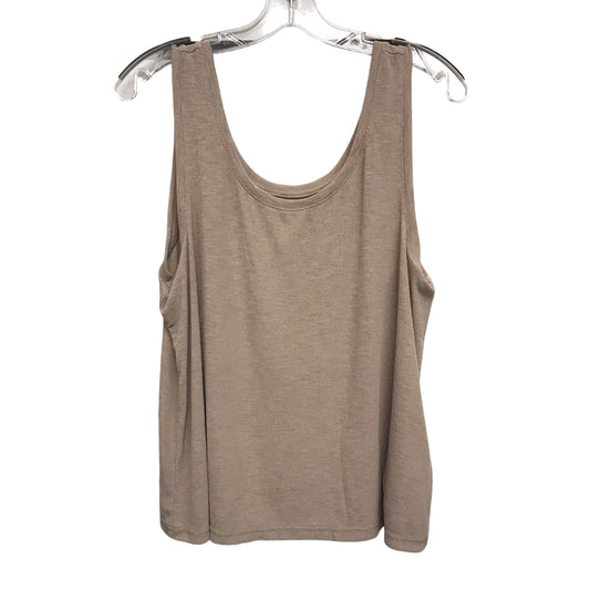 Tank Top By Madewell In Taupe, Size:L