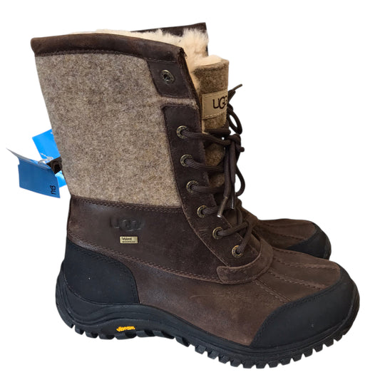 Boots Designer By Ugg In Brown, Size:9