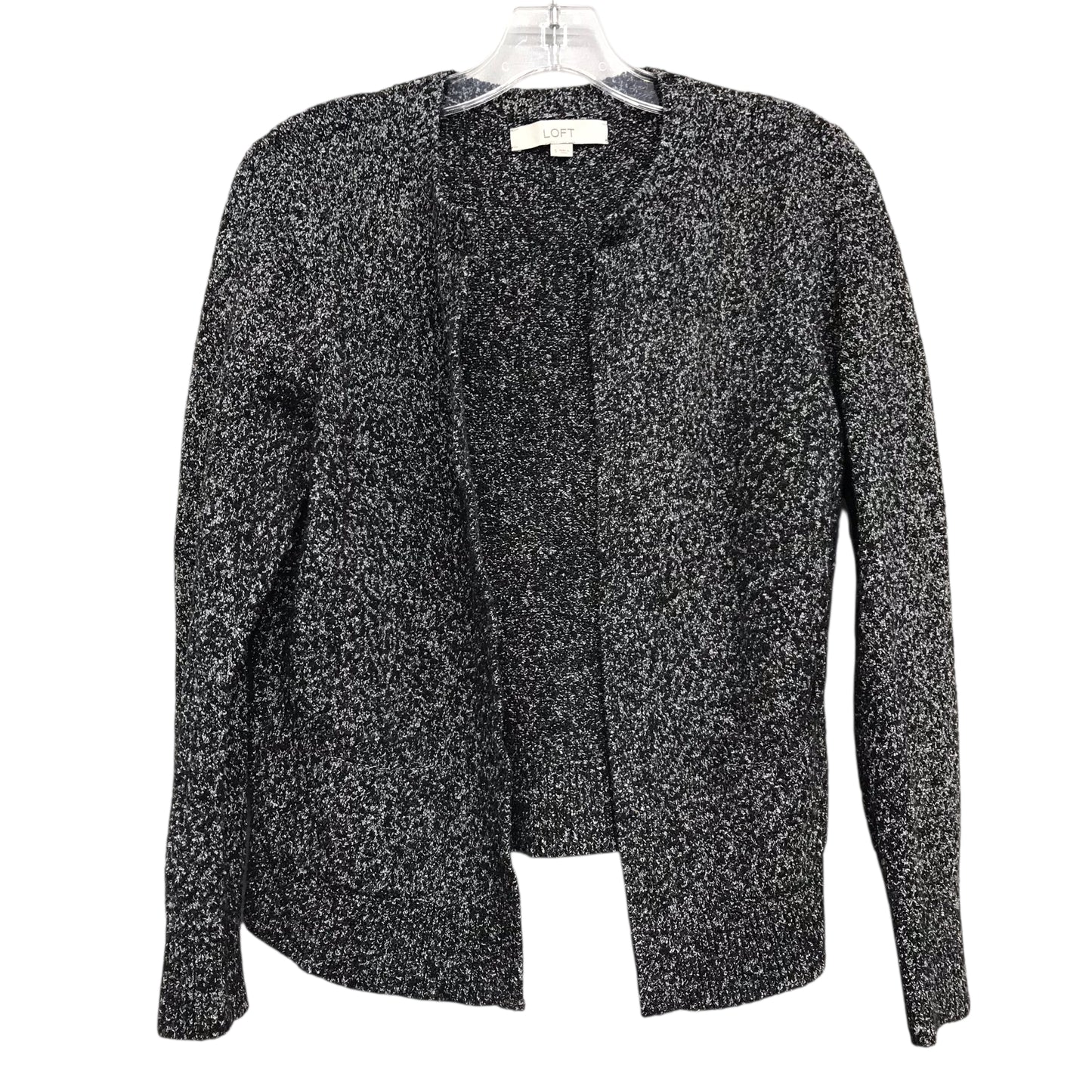 Cardigan By Loft In Black & White, Size:S