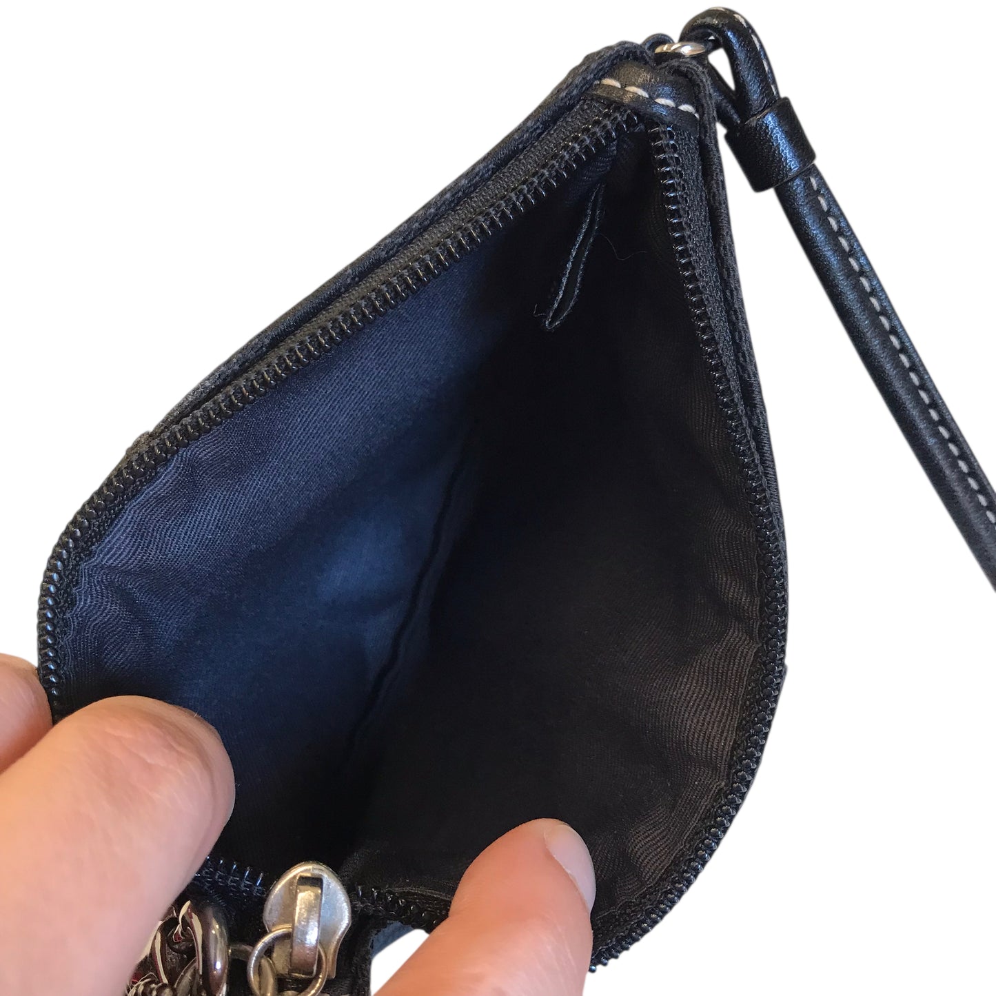 Wristlet Designer By Coach In Black, Size:Small