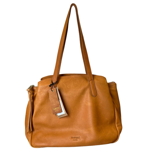 Handbag Designer By Frye In Beige, Size:Medium