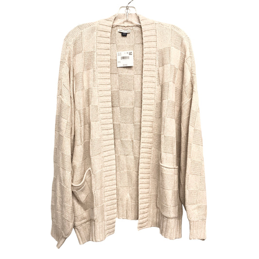 Sweater Cardigan By American Eagle In Beige, Size:Xl