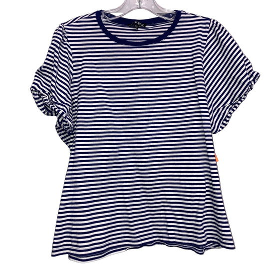Top Ss Basic By J. Crew In Striped Pattern, Size:L