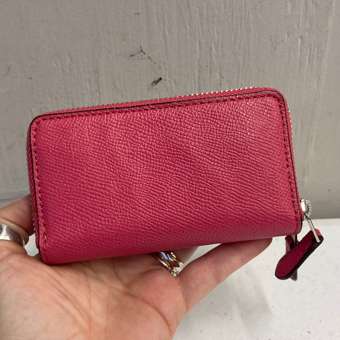 Wallet Designer By Coach In Pink, Size:Small