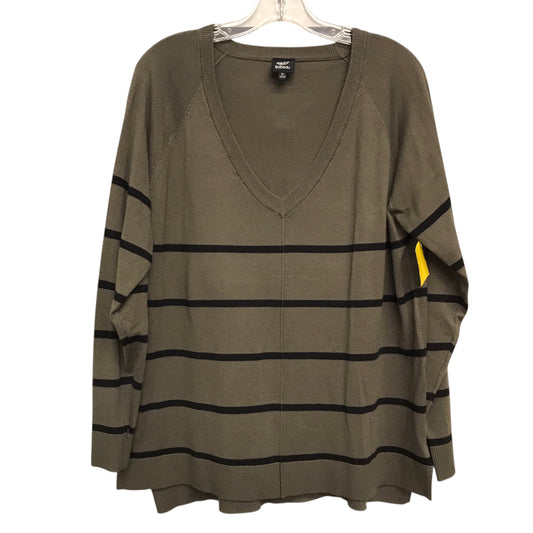Top Ls By Bobeau In Green, Size:Xl