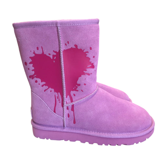Boots Designer By Ugg In Pink, Size:5