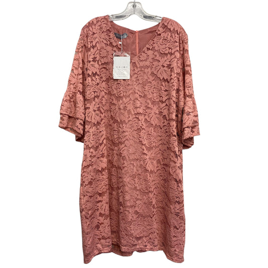 Dress Party Short By Belongsci In Pink, Size:1X