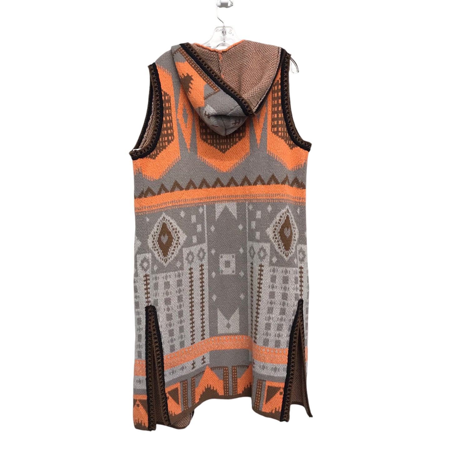 Vest Other By Coco And Carmen In Brown & Orange, Size:L