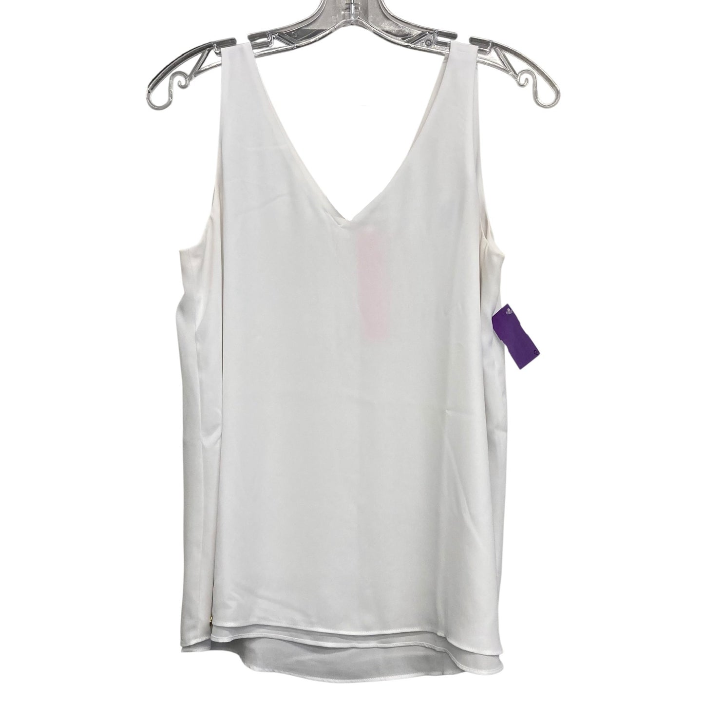 Top Sleeveless Designer By Lilly Pulitzer In White, Size:Xs