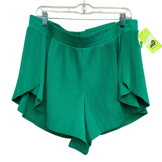 Athletic Shorts By All In Motion In Green, Size:1X