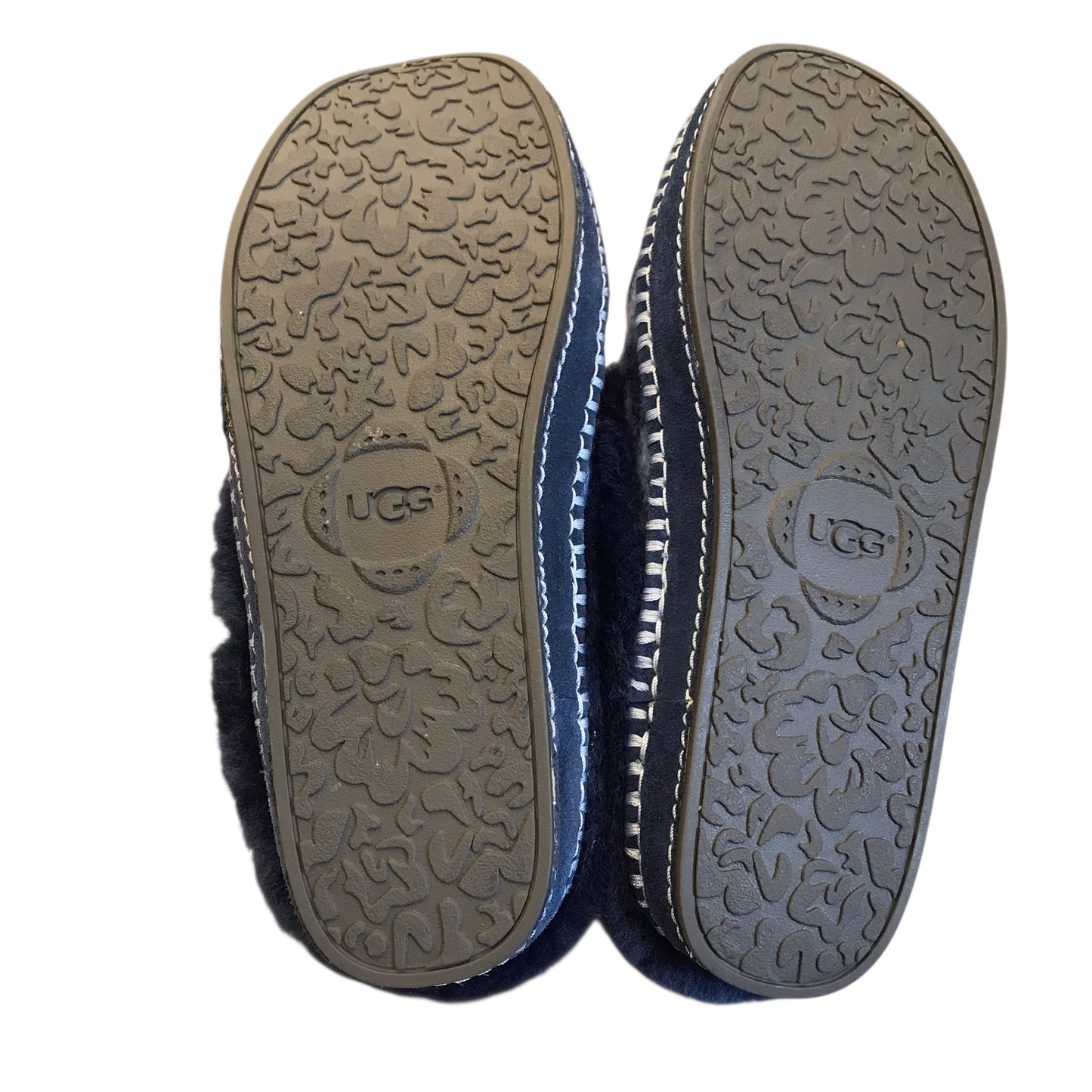 Slippers Designer By Ugg In Blue, Size:9