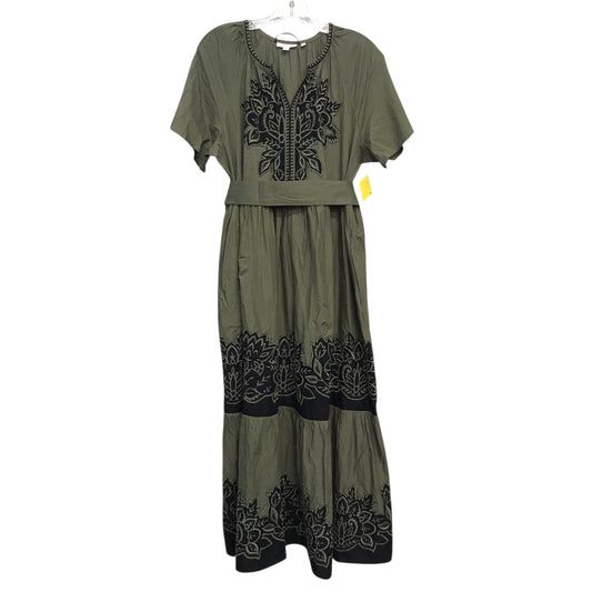 Dress Casual Midi By Chicos In Green, Size:Xl