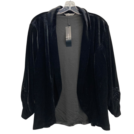 Blazer By Allegra K In Black, Size:1X