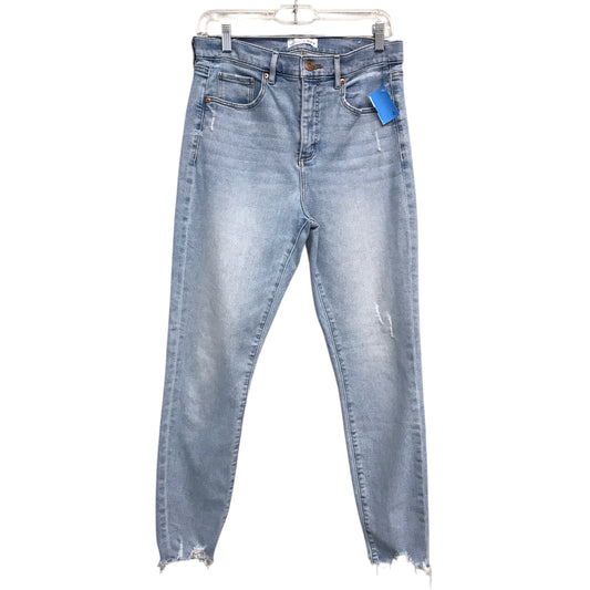 Jeans Skinny By Ann Taylor In Blue Denim, Size:10