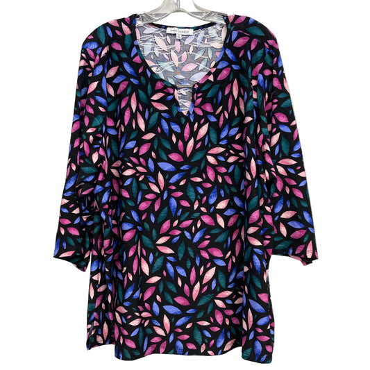 Top Ls By Emily Daniels In Multi, Size:3X