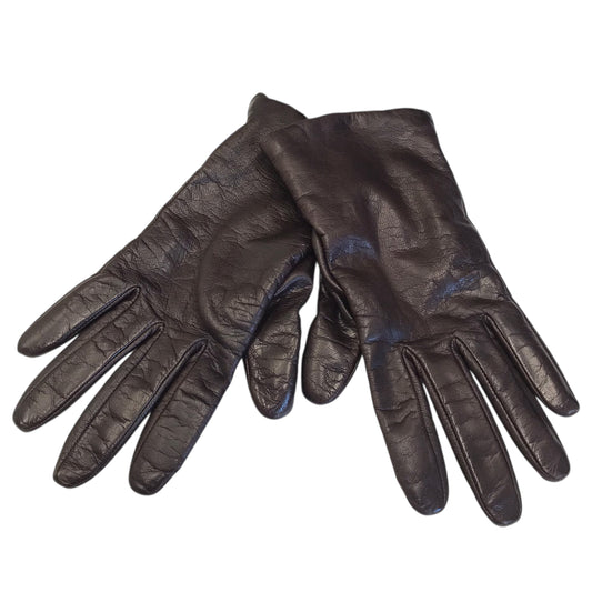 Gloves Leather By Fownes In Brown