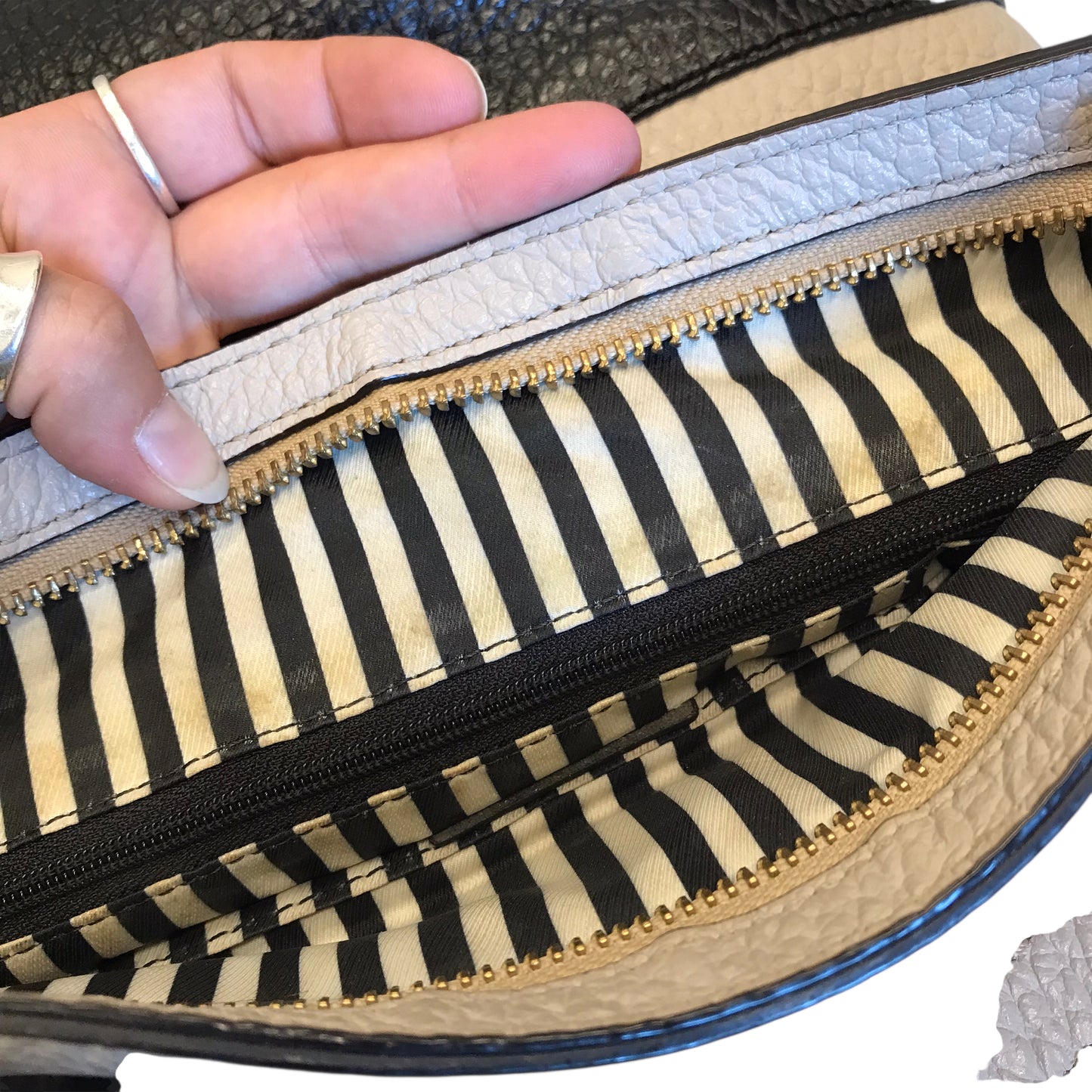 Crossbody Designer By Kate Spade In Black & Grey, Size:Medium
