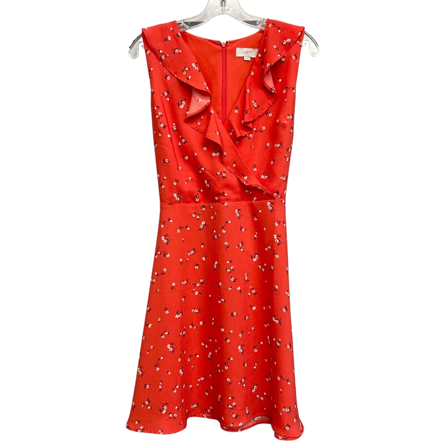 Dress Casual Short By Loft In Red, Size:S