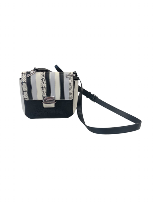 Crossbody By Calvin Klein In Black & White, Size:Small