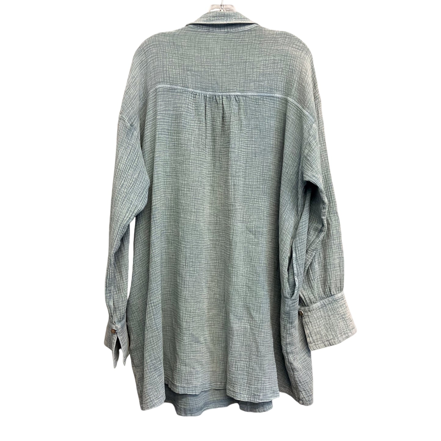 Top Ls By Easel In Green, Size:M