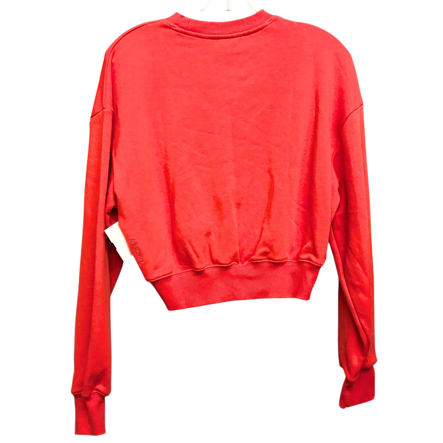Athletic Top Ls Crewneck By Athleta In Red, Size:Xxs