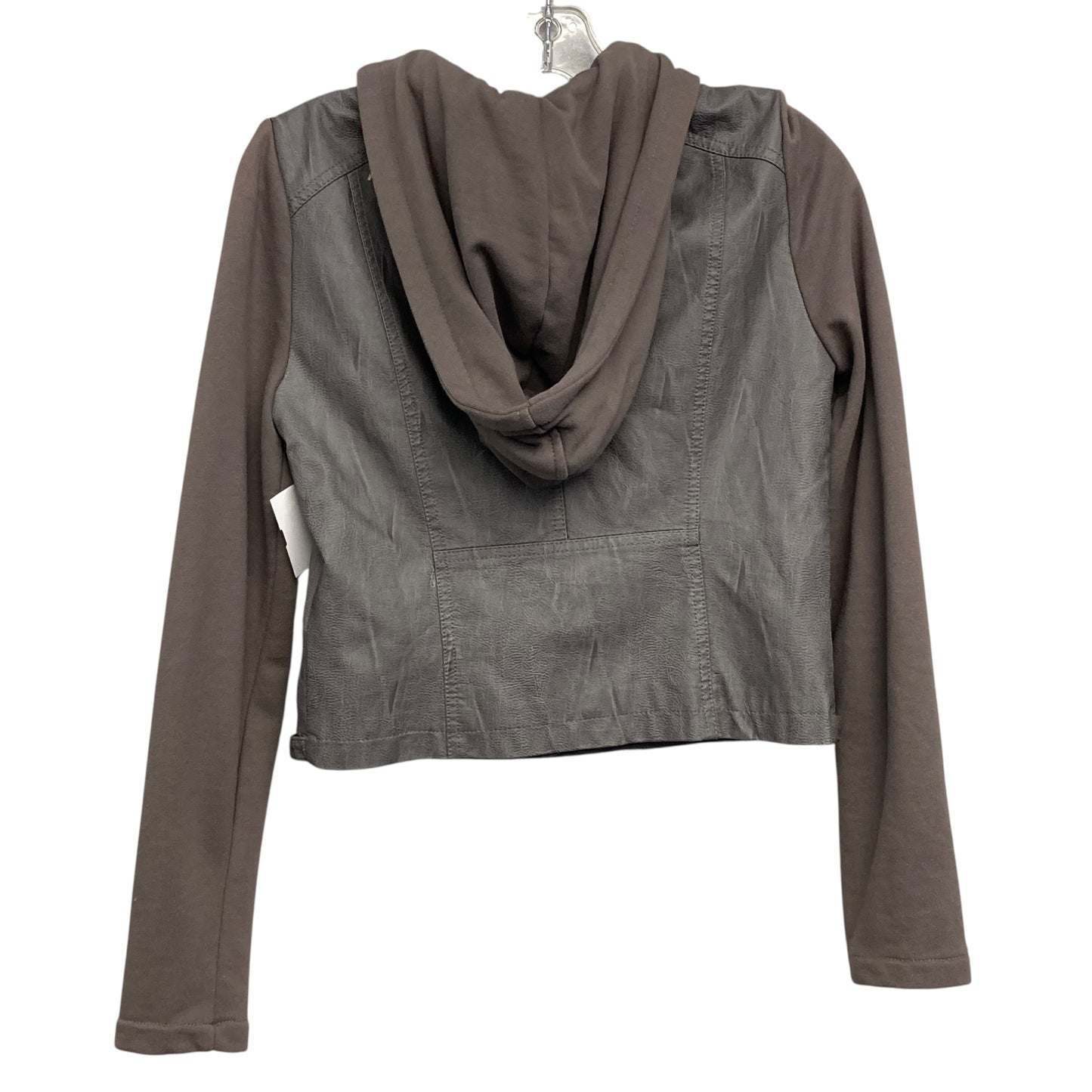 Jacket Moto By American Rag In Grey, Size:S