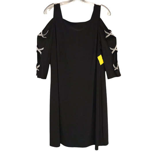 Dress Party Midi By Msk In Black, Size:Xl