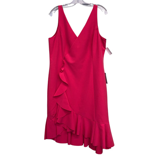 Dress Party Short By Vince Camuto In Pink, Size:Xl
