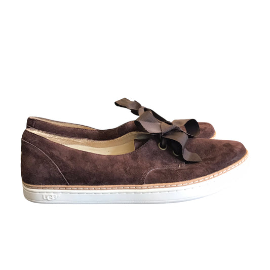 Shoes Designer By Ugg In Brown, Size:9.5