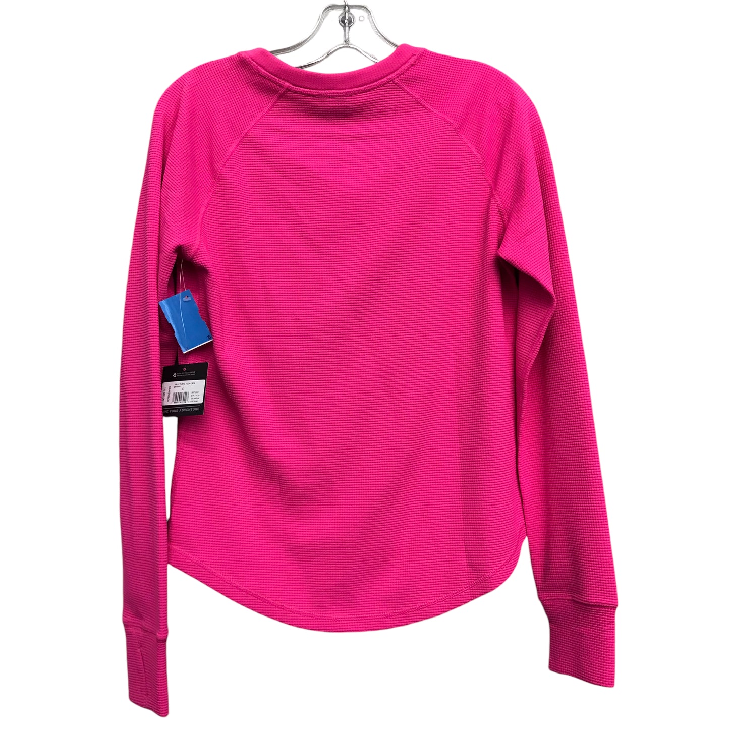 Athletic Top Ls Crewneck By Eddie Bauer In Pink, Size:S