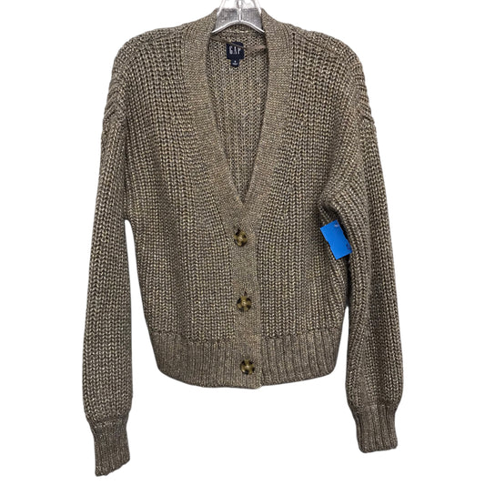 Cardigan By Gap In Gold & Silver, Size:S