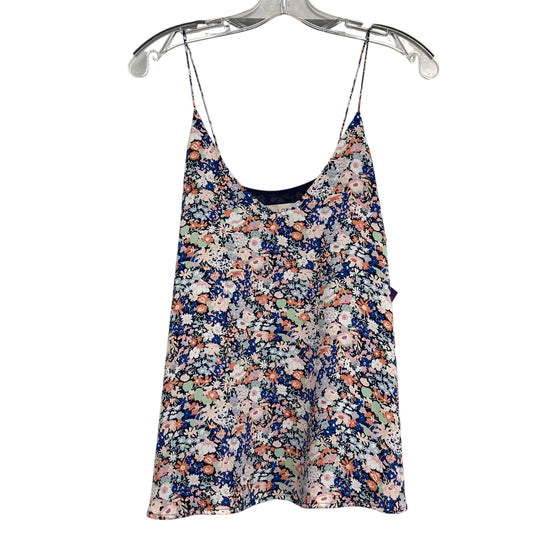 Top Sleeveless By Loft In Floral Print, Size:Xs