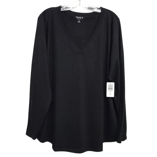 Top Ls Basic By Torrid In Black, Size:2X