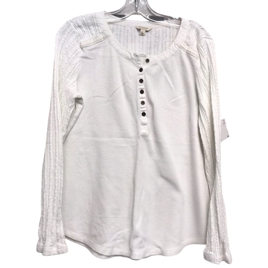 Top Ls Basic By Sonoma In White, Size:L