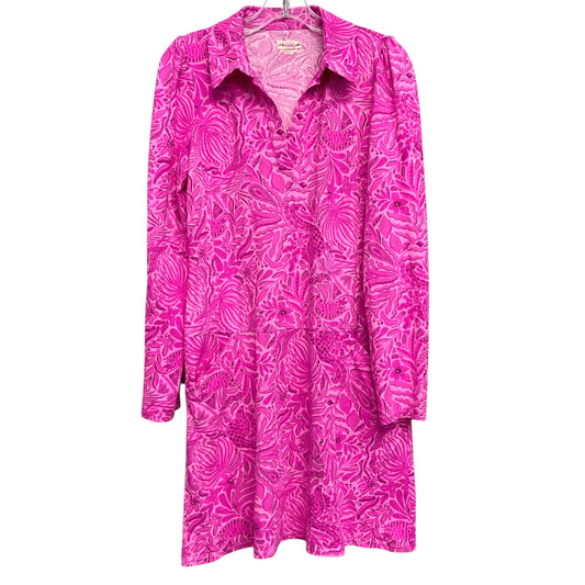 Dress Designer By Lilly Pulitzer In Pink, Size:M