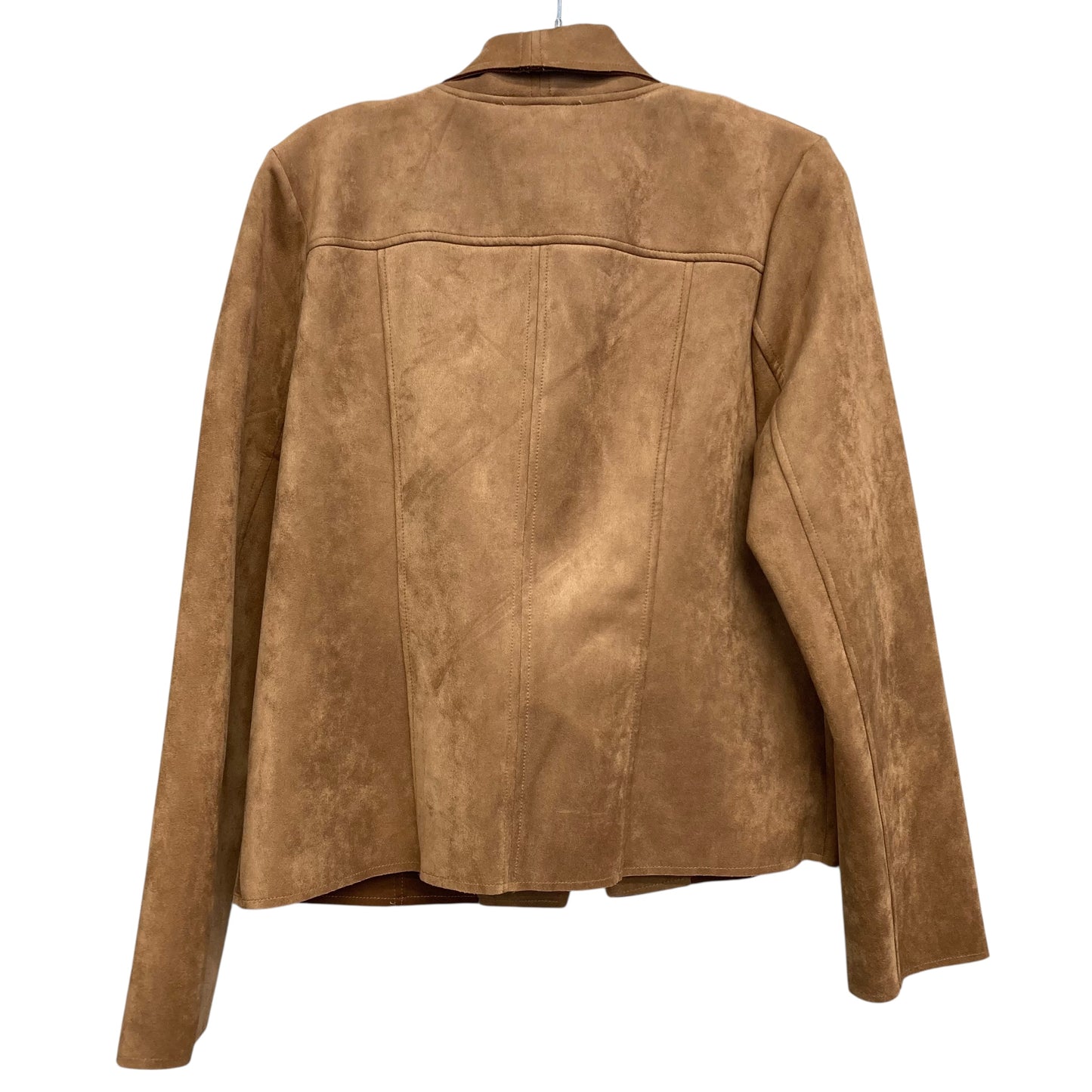 Jacket Moto By Philosophy In Tan, Size:M