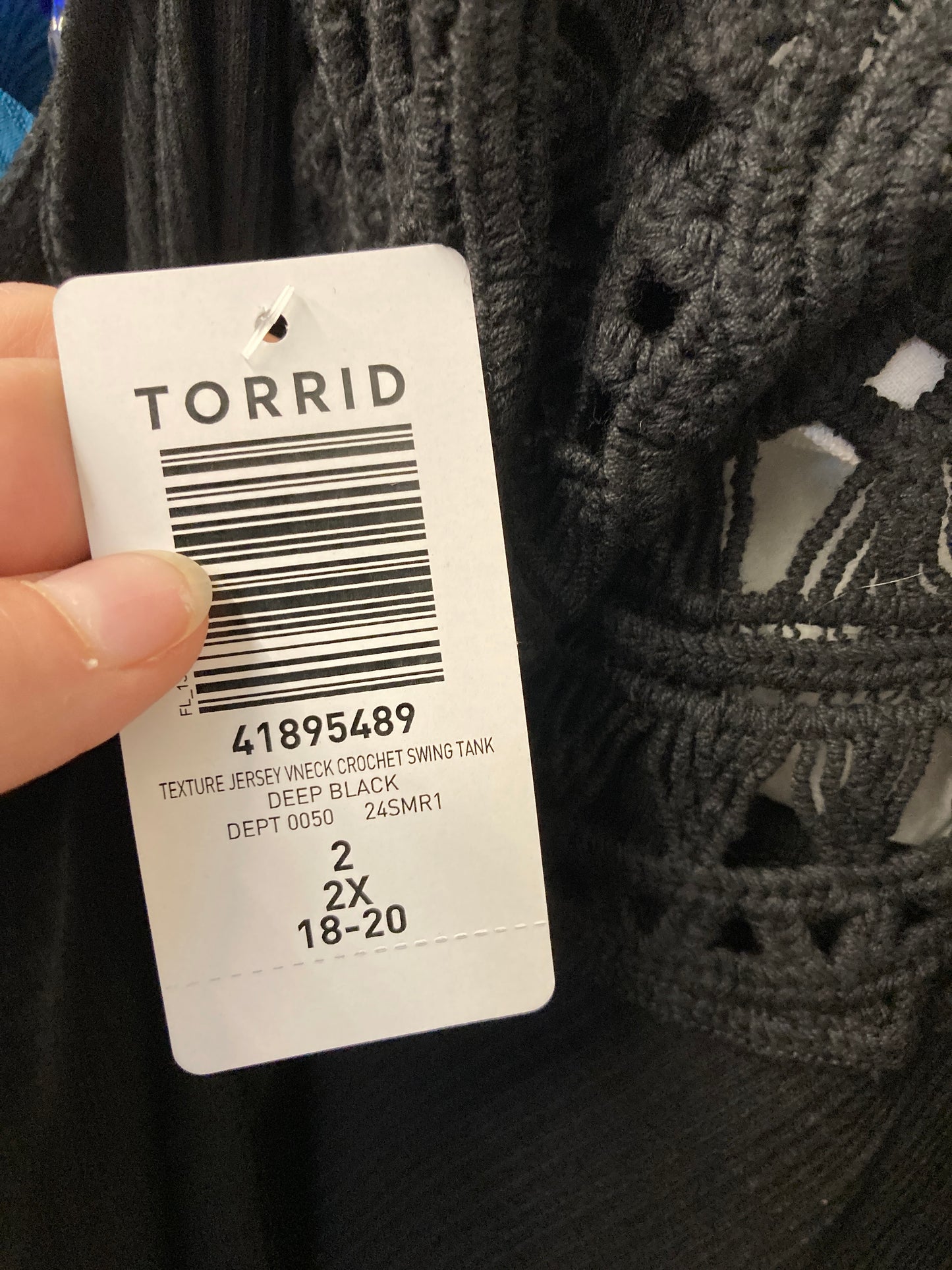 Top Sleeveless By Torrid In Black, Size:2X
