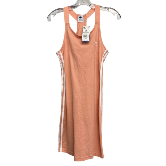 Athletic Dress By Adidas In Orange, Size:S