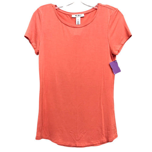 Top Ss Basic By White House Black Market In Orange, Size:Xs