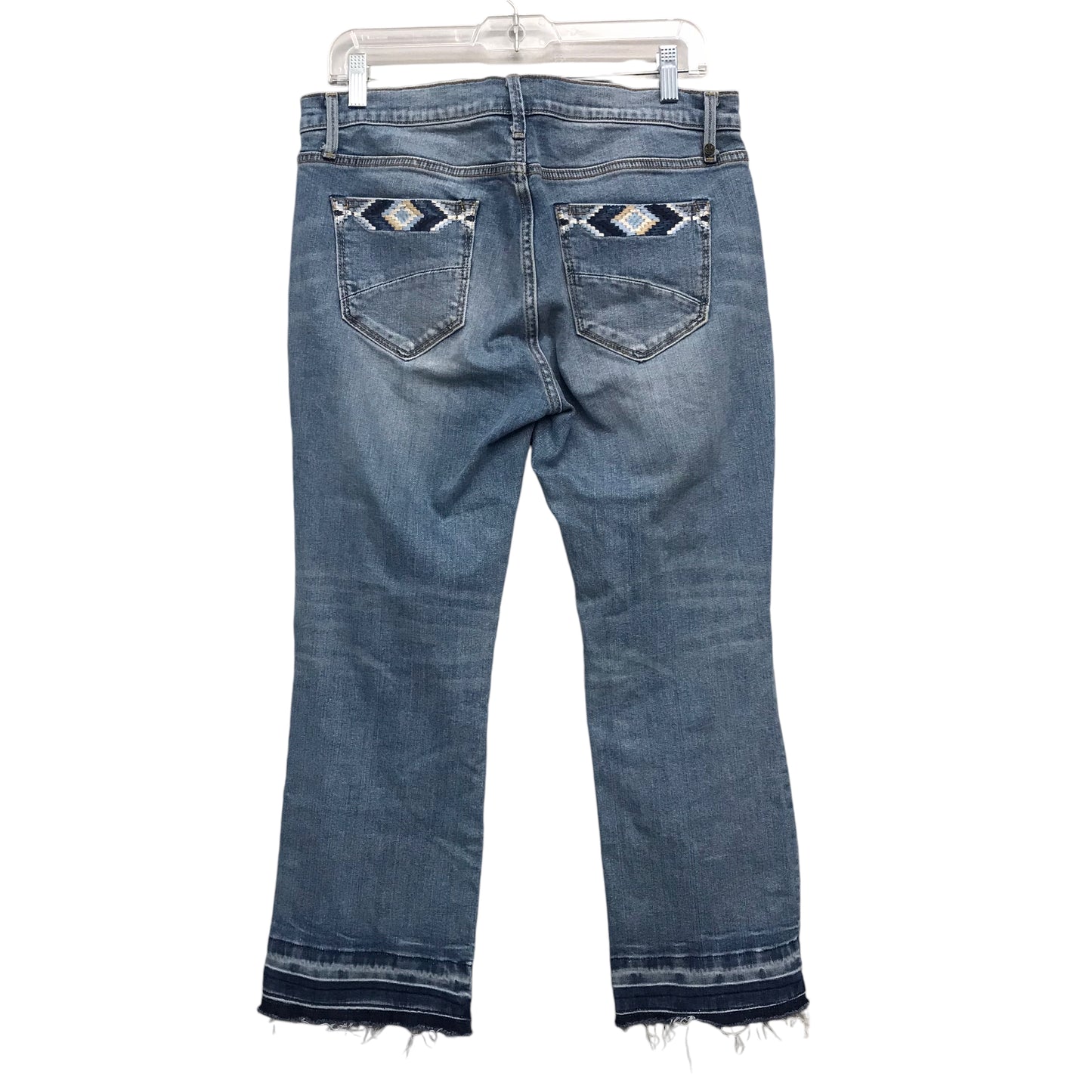 Jeans Straight By Driftwood In Blue Denim, Size:12