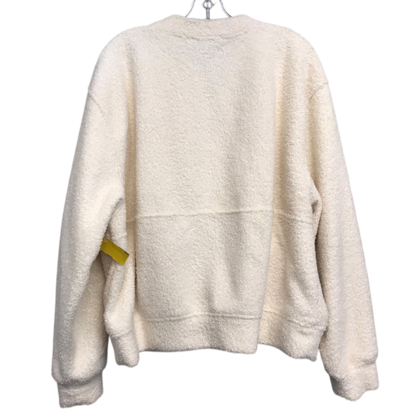 Jacket Fleece By Double Zero In White, Size:L