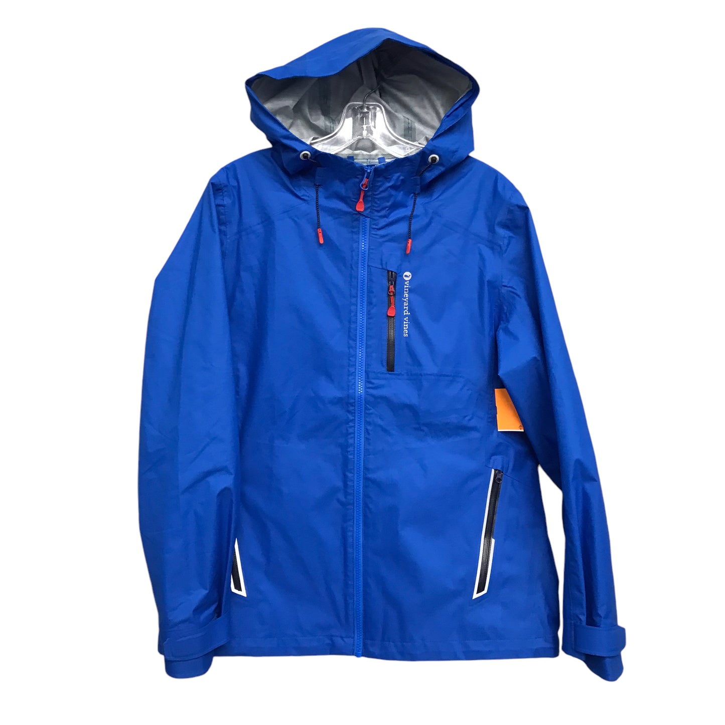 Jacket Windbreaker By Vineyard Vines In Blue, Size:M