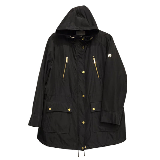 Coat Raincoat By Michael By Michael Kors In Black, Size:2X