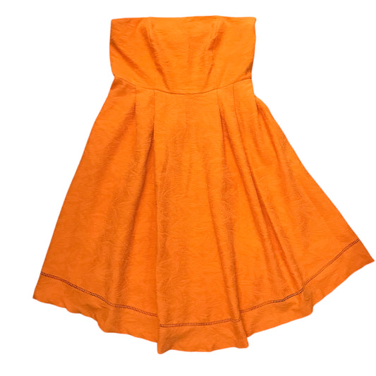 Dress Casual Midi By Eva Mendes In Orange, Size:L
