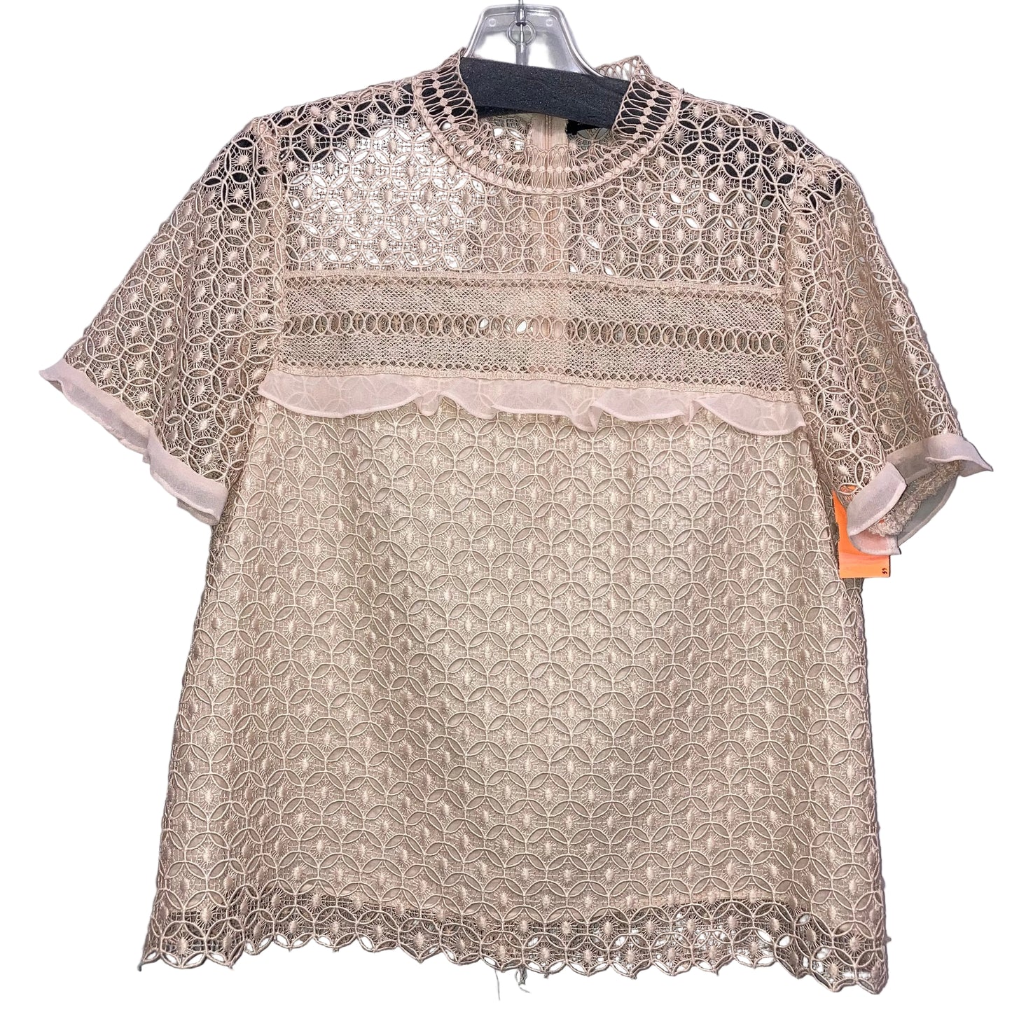 Top Ss By Zara Women In Peach, Size:L