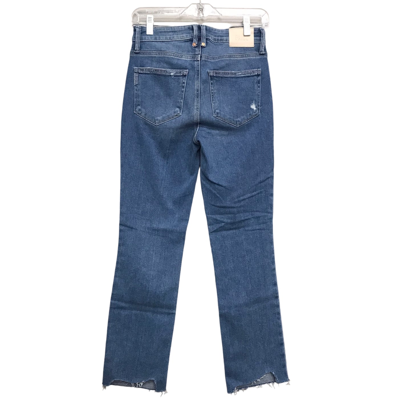 Jeans Straight By Paige In Blue Denim, Size:2