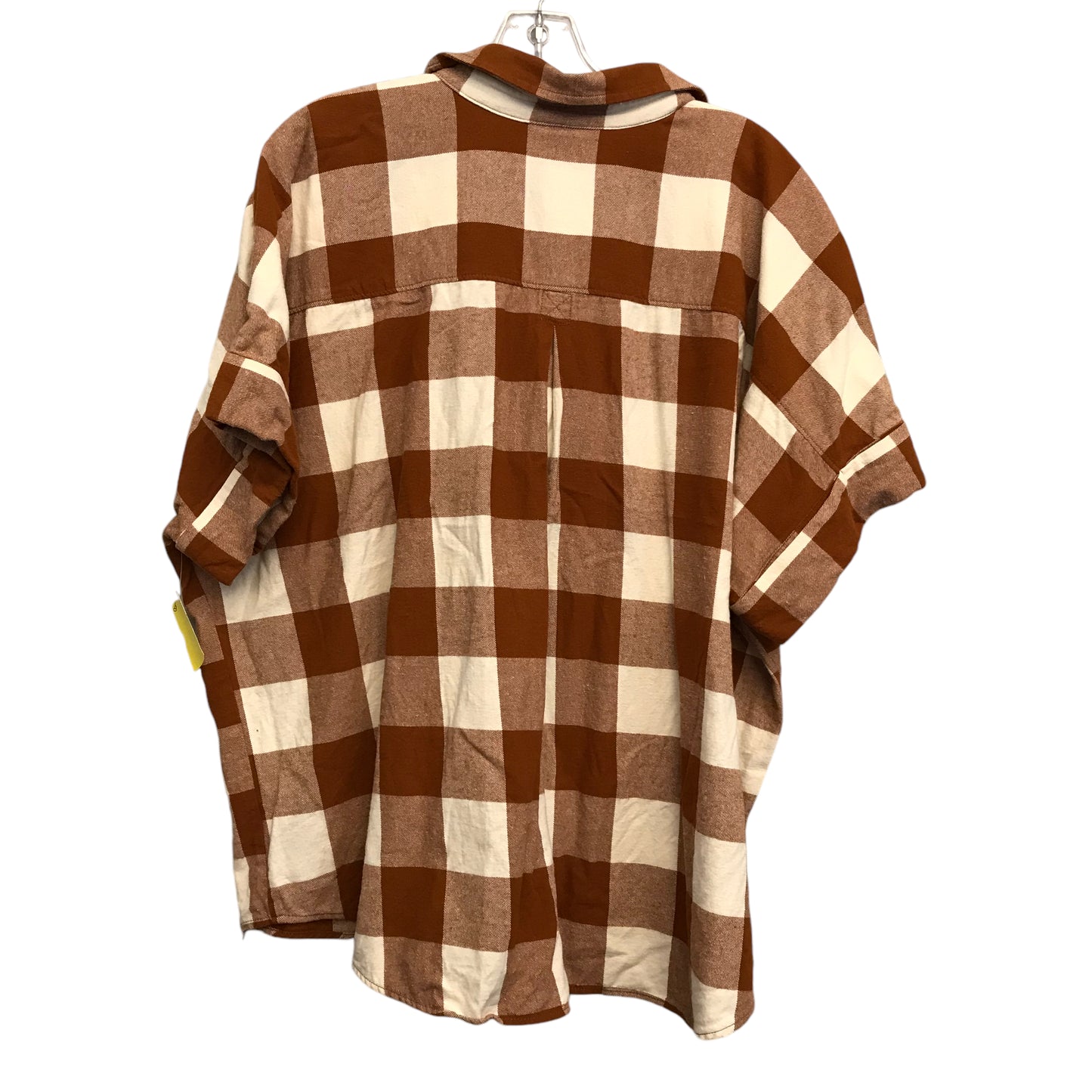 Top Ss By Duluth Trading In Plaid Pattern, Size:1X